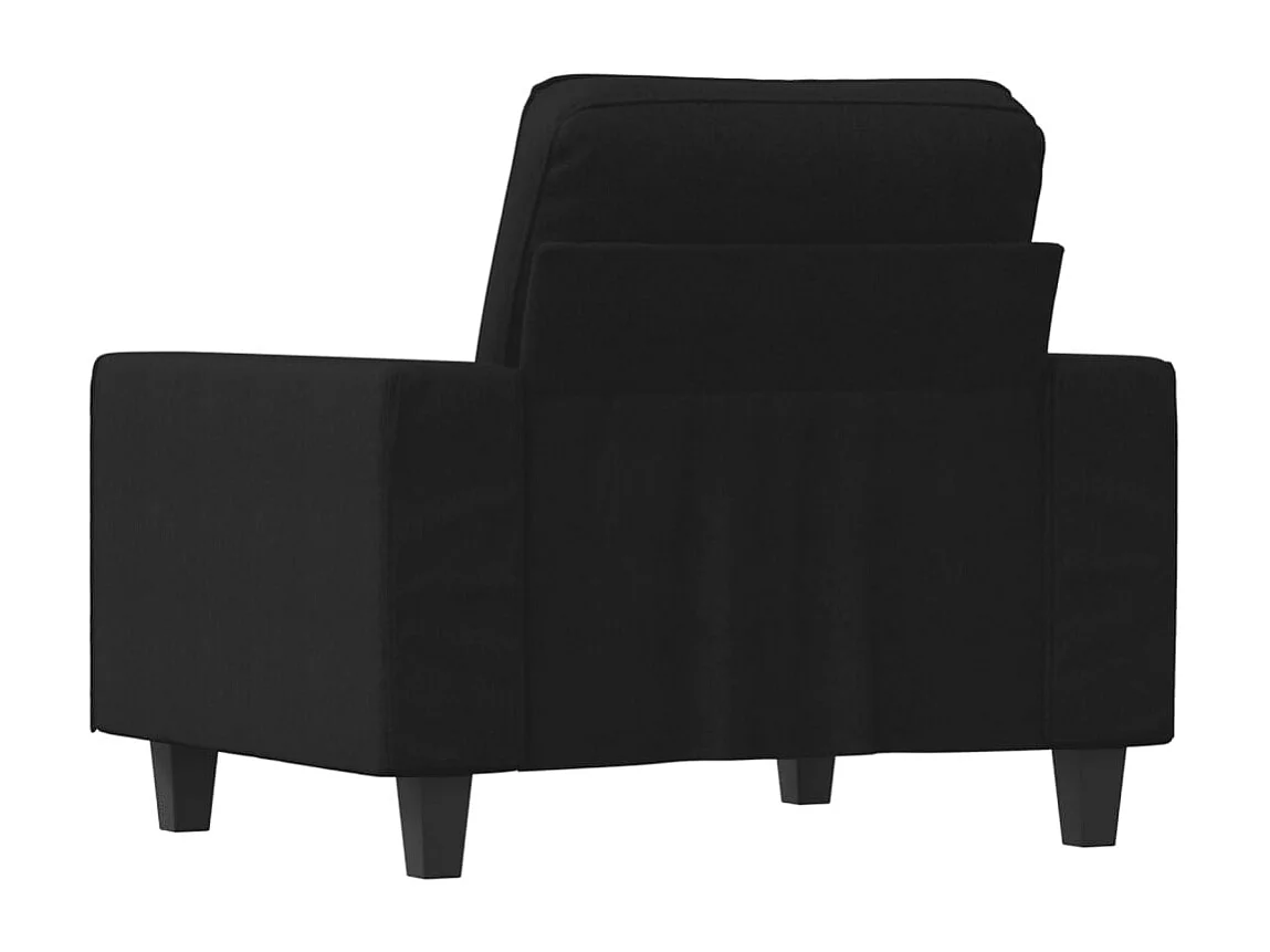 Sillón Negro 60 cm Tela
