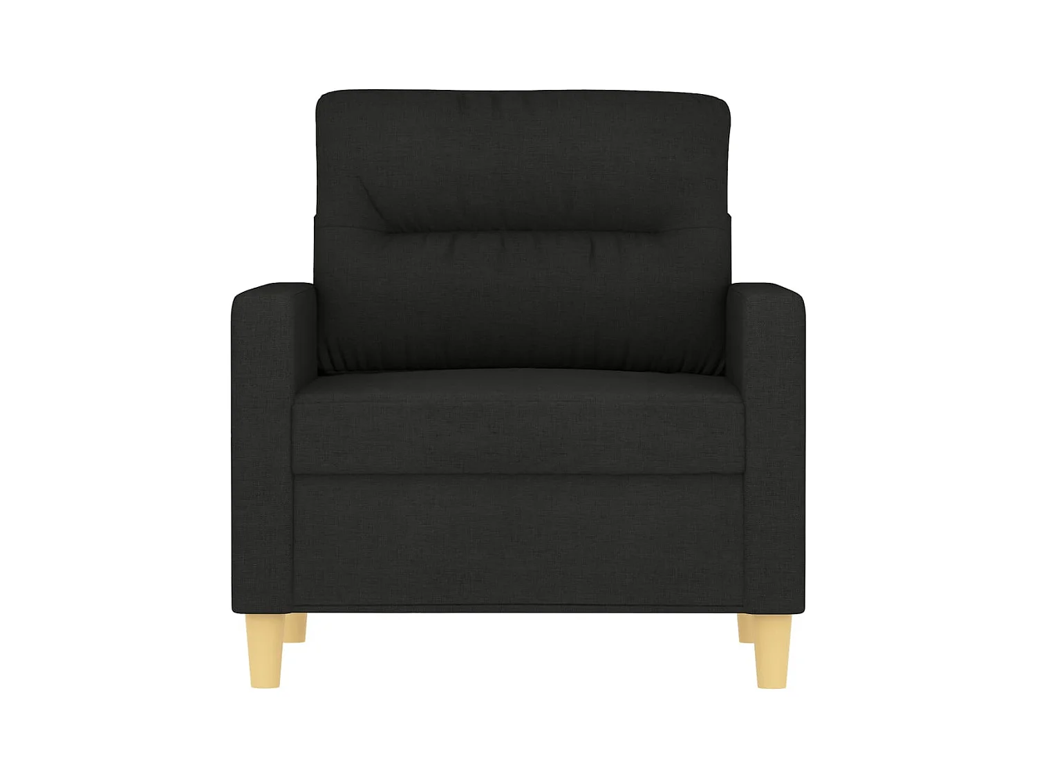 Sillón Negro 60 cm Tela