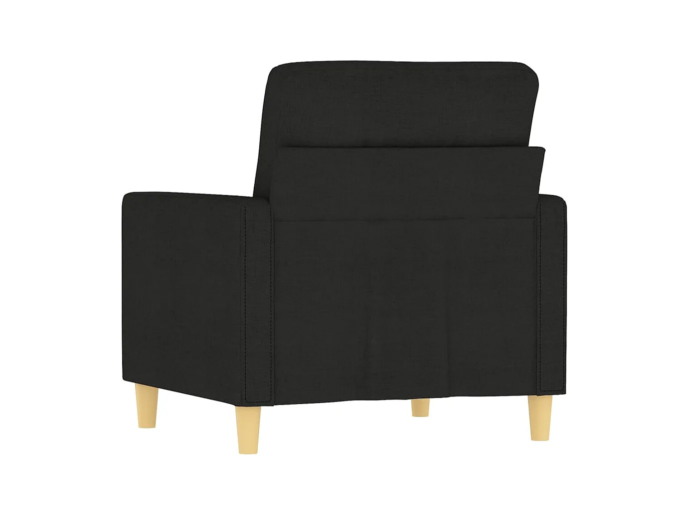 Sillón Negro 60 cm Tela