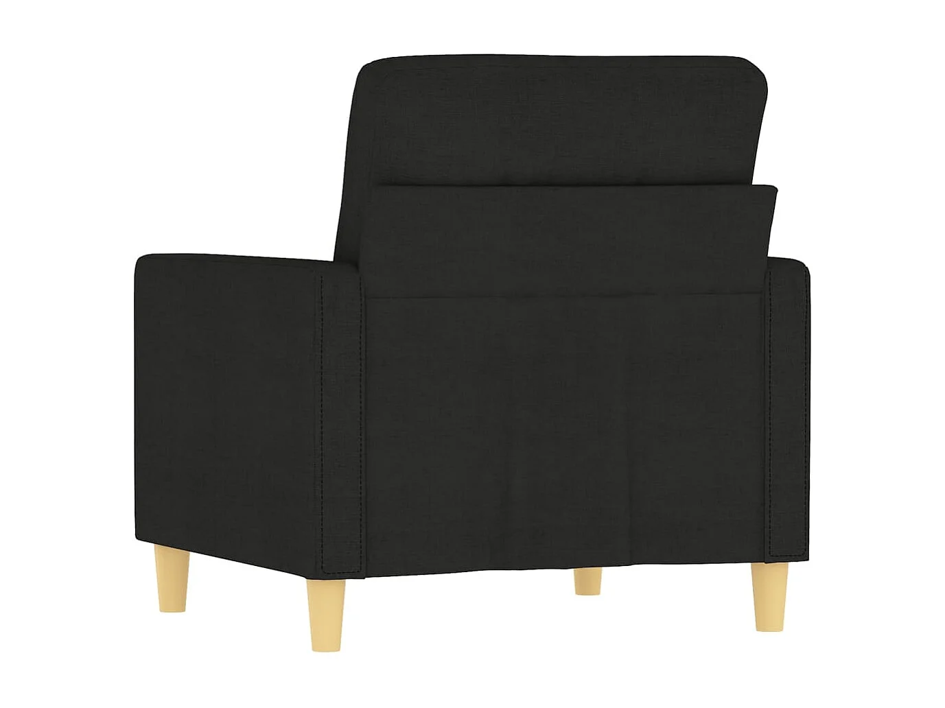 Sillón Negro 60 cm Tela