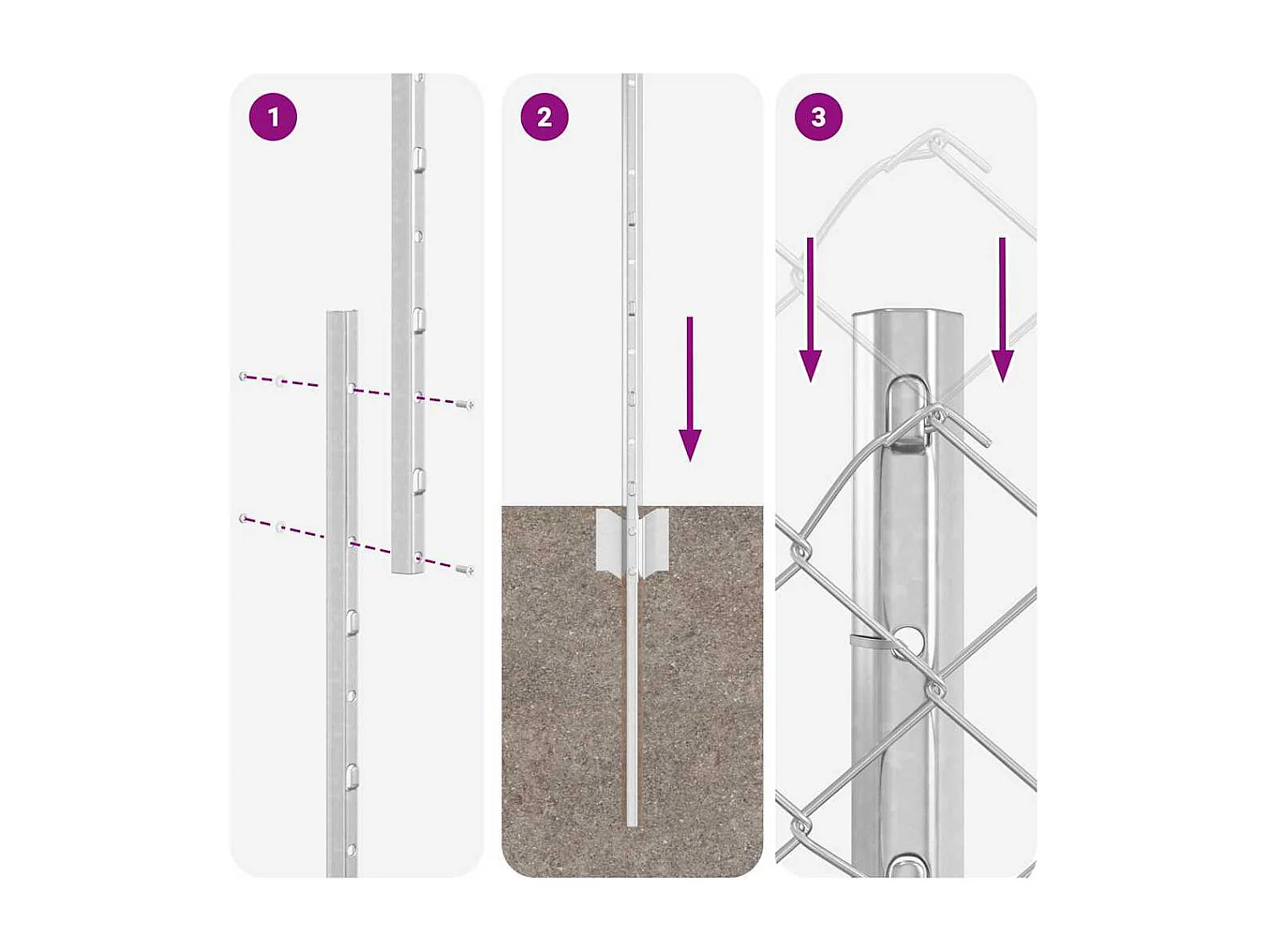 3-zitsbank met voetenbank Zwart 180 cm Stof