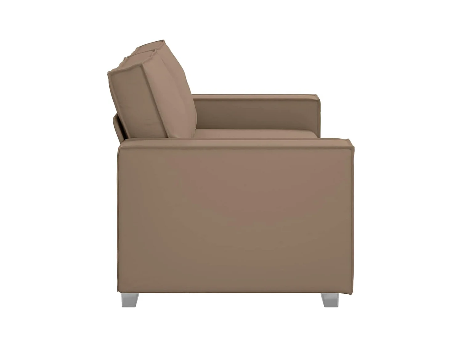 Divano poltrona Cappuccino 180 x 78 x 84 cm Pelle sintetica