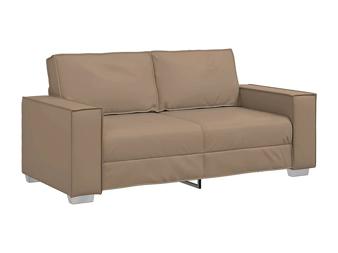 Fauteuil canapé Cappuccino 180 x 78 x 84 cm Cuir artificiel