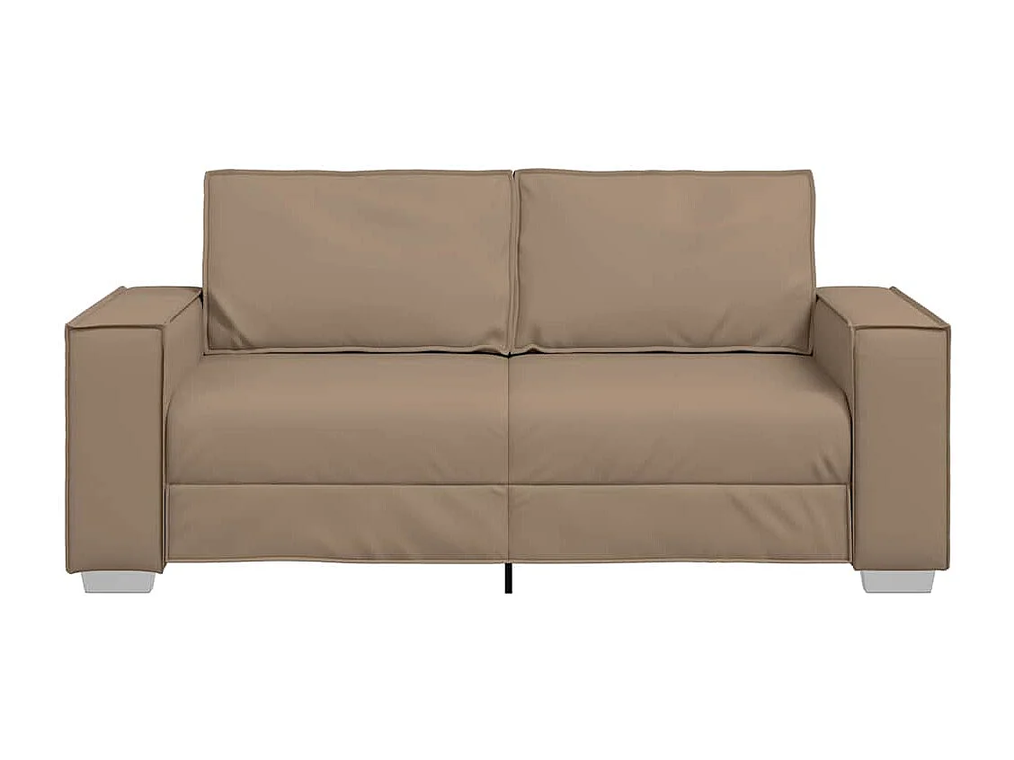 Fauteuil canapé Cappuccino 180 x 78 x 84 cm Cuir artificiel