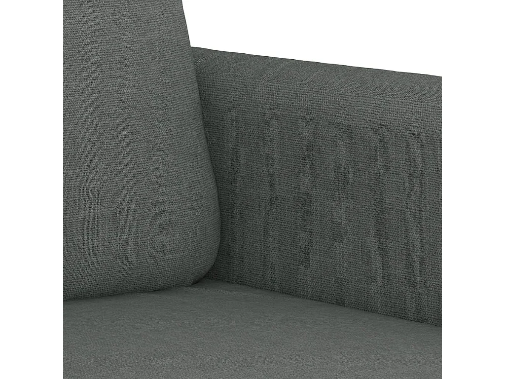 Poltrona grigio scuro 60 cm tessuto
