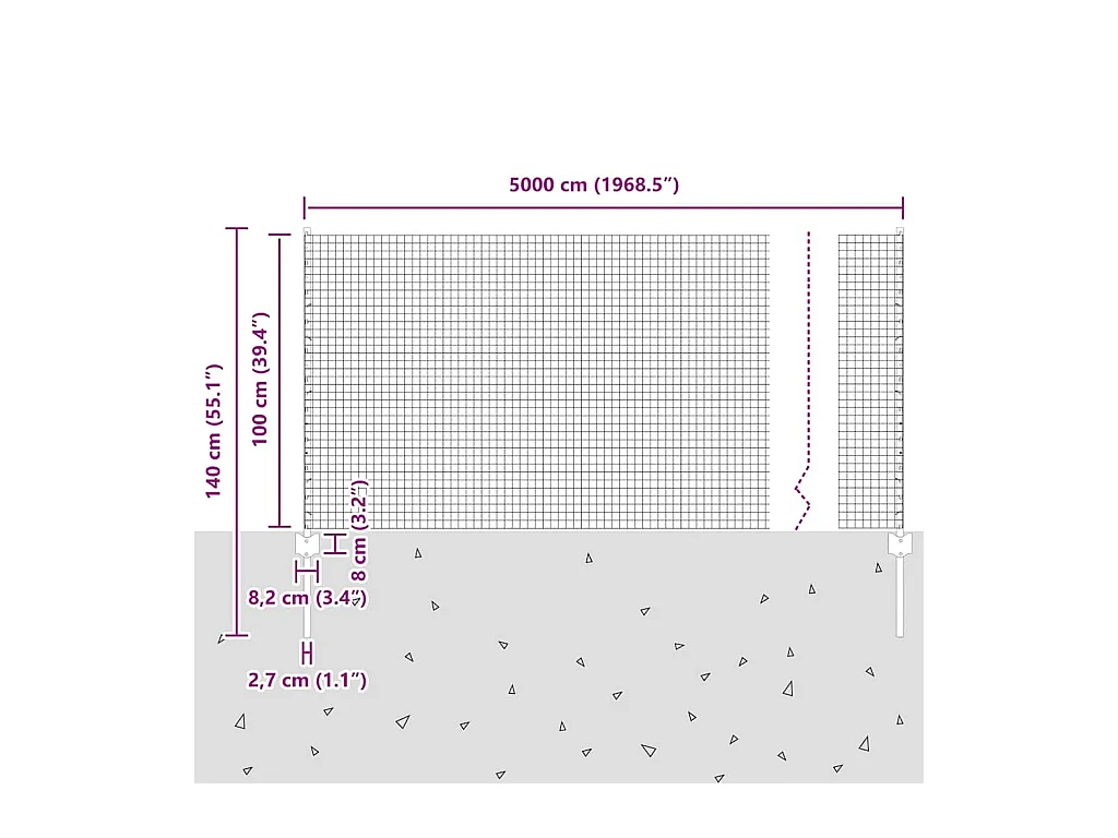 Set di divani 3 pezzi con cuscini in tessuto nero