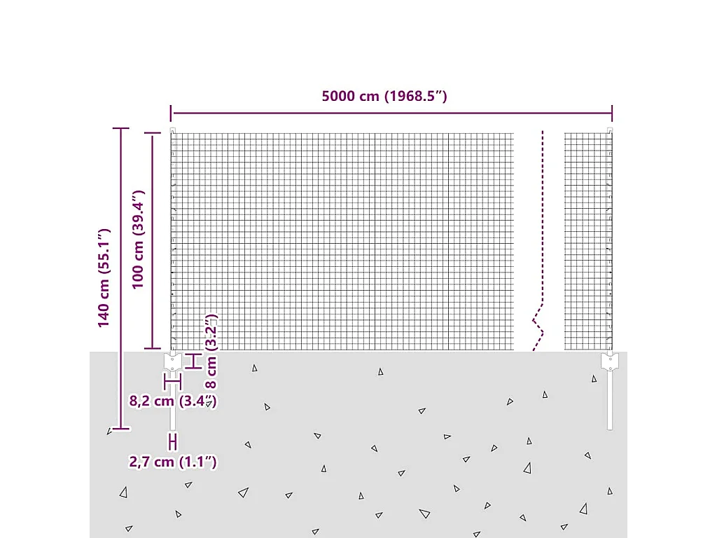 3-delige bankstel met kussens Zwarte stof