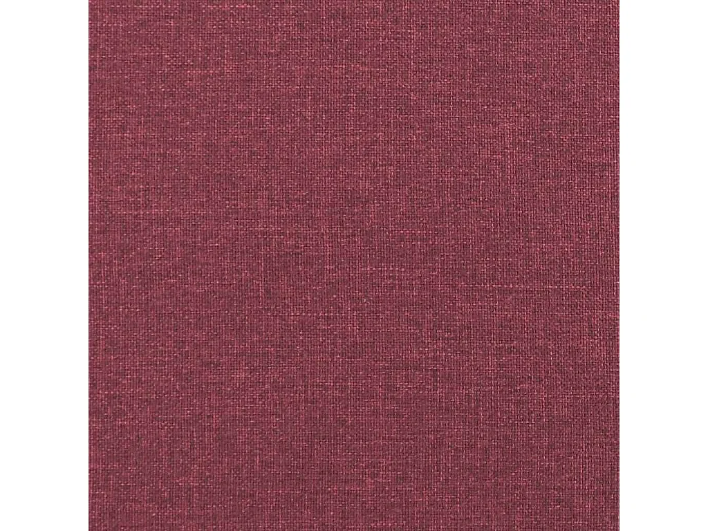 Divano 2 posti rosso bordeaux 140 cm Tessuto