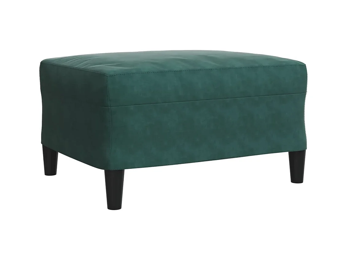 Conjunto de sofá de 4 piezas con cojines y almohadones de terciopelo