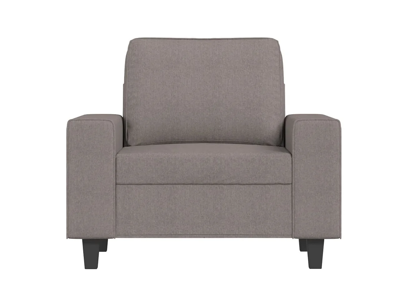 Taupe Fauteuil 60 cm Stof