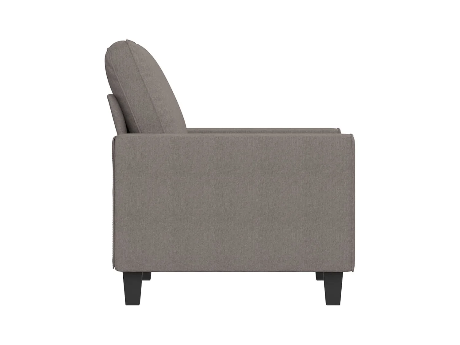 Taupe Fauteuil 60 cm Stof