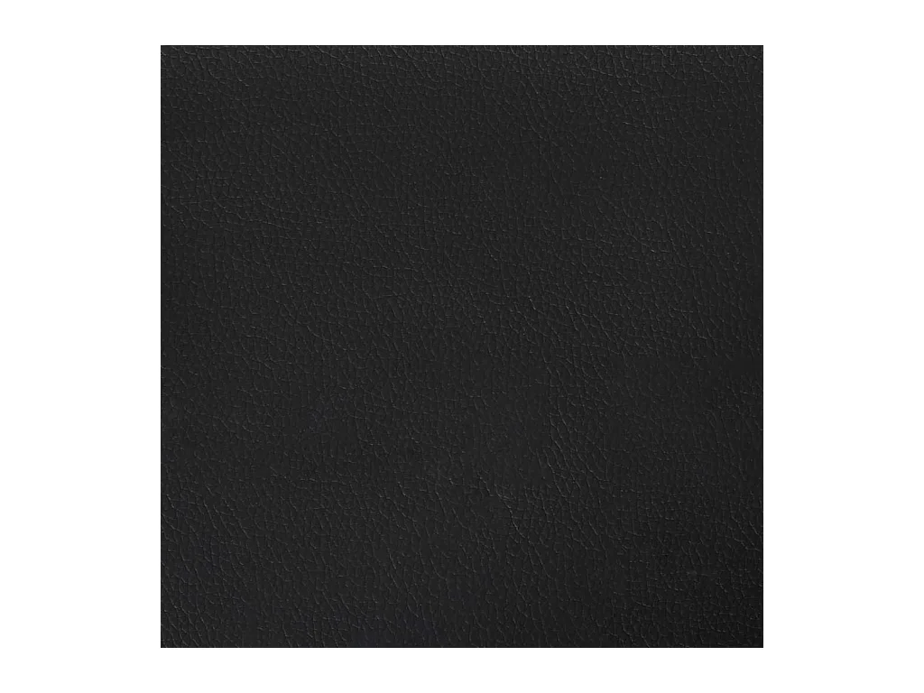 Divano 2 posti Nero 140 cm Similpelle