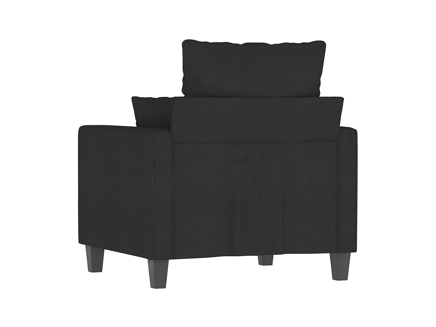 Sillón Negro 60 cm Tela