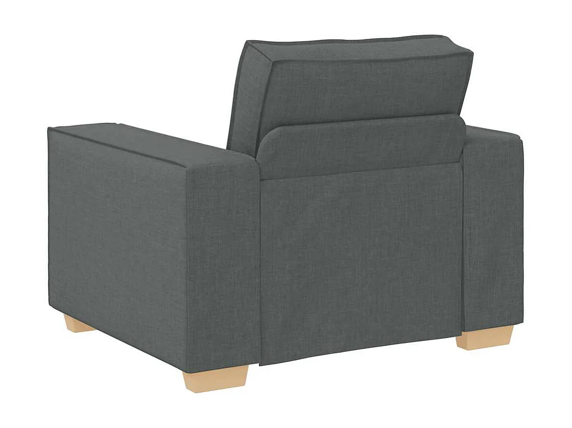 Canapé Fauteuil Gris Foncé 60 cm Tissu