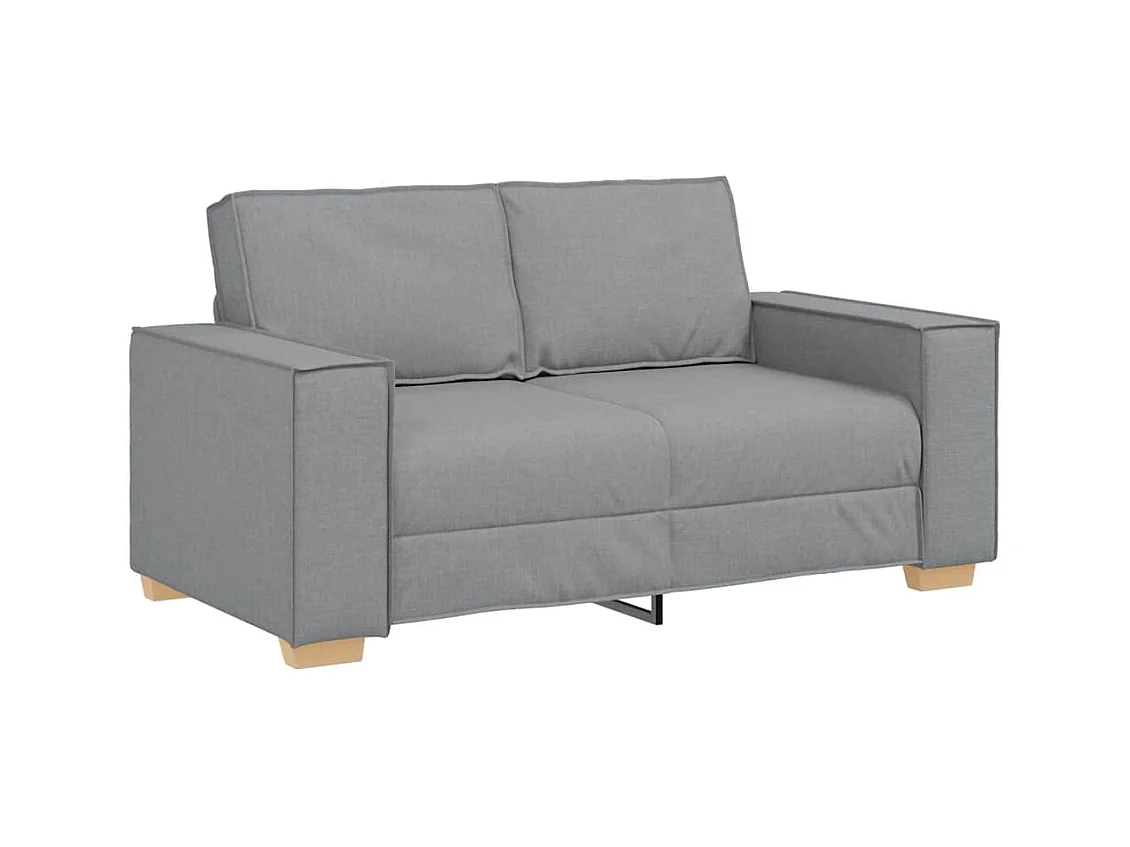 Set di divani 3 pezzi, grigio, 220 x 78 x 84 cm, tessuto