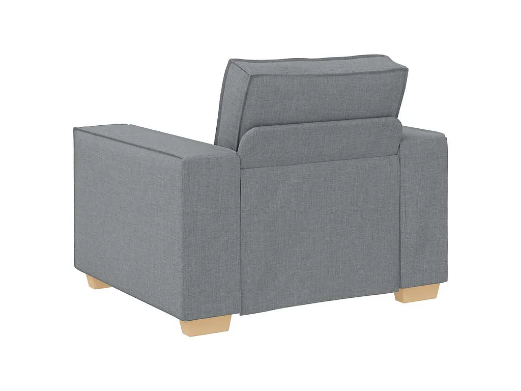 3-teiliges Sofa-Set, grau, 220 x 78 x 84 cm, Stoff