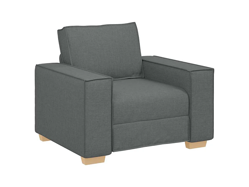 Ensemble de Canapés 3 pcs Gris 220 x 78 x 84 cm tissu