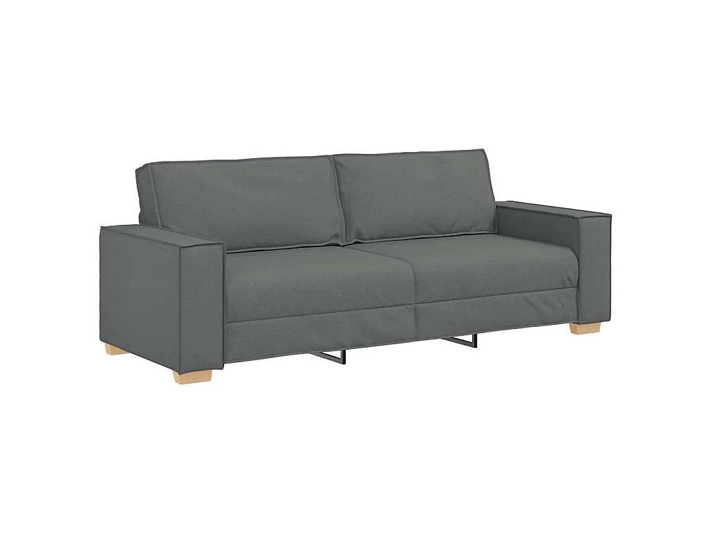 Ensemble de Canapés 3 pcs Gris 220 x 78 x 84 cm tissu