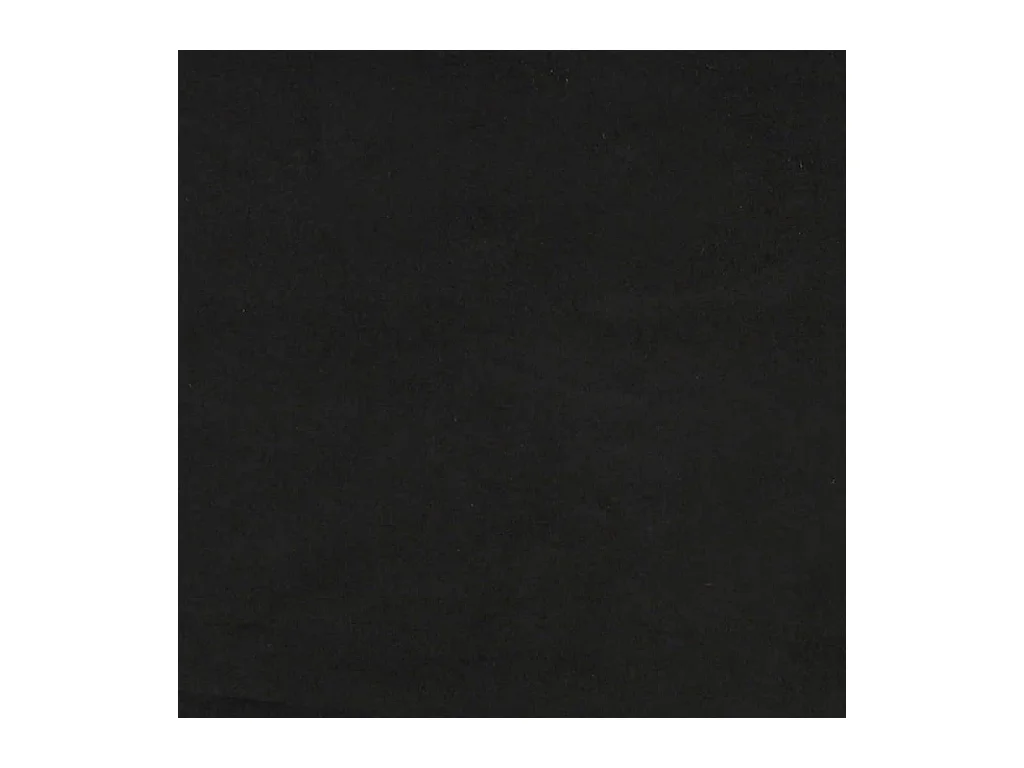 Divano in velluto con cuscino Nero 208 cm Velluto