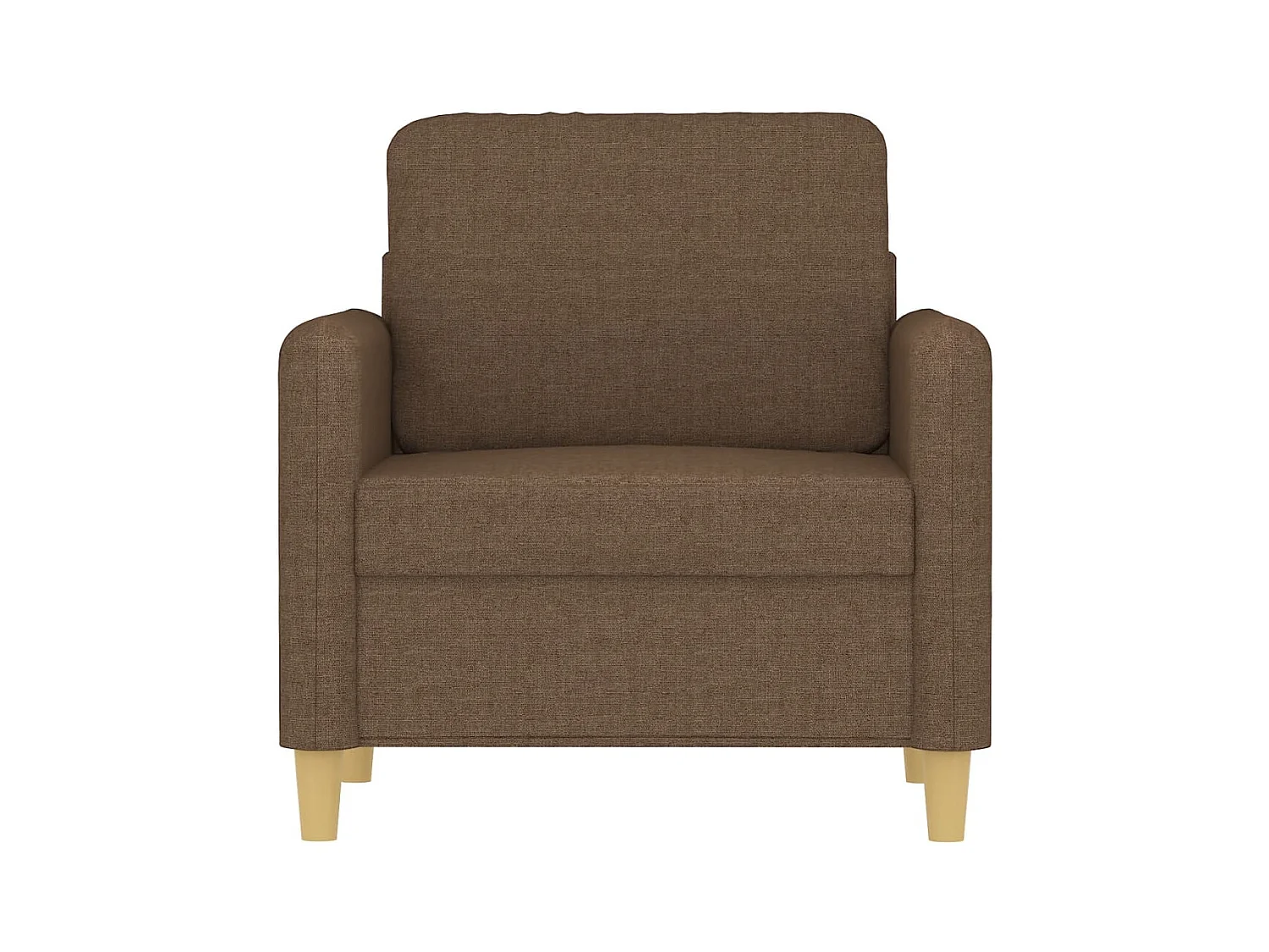 Bruine fauteuil 60 cm stof