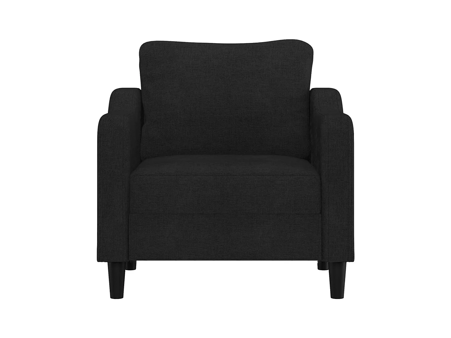 Sillón Negro 60 cm Tela
