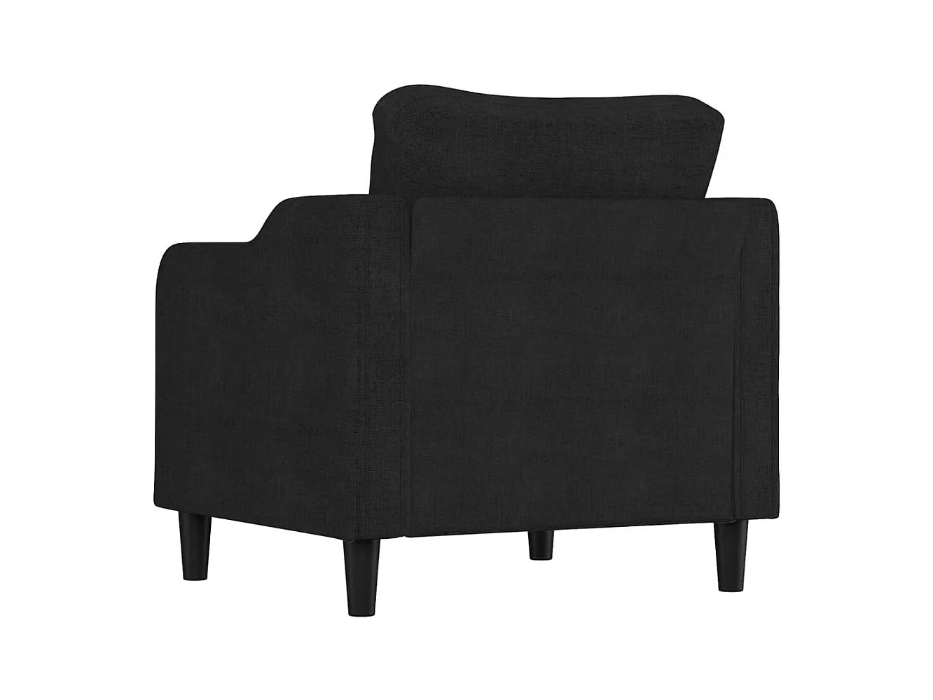 Sillón Negro 60 cm Tela