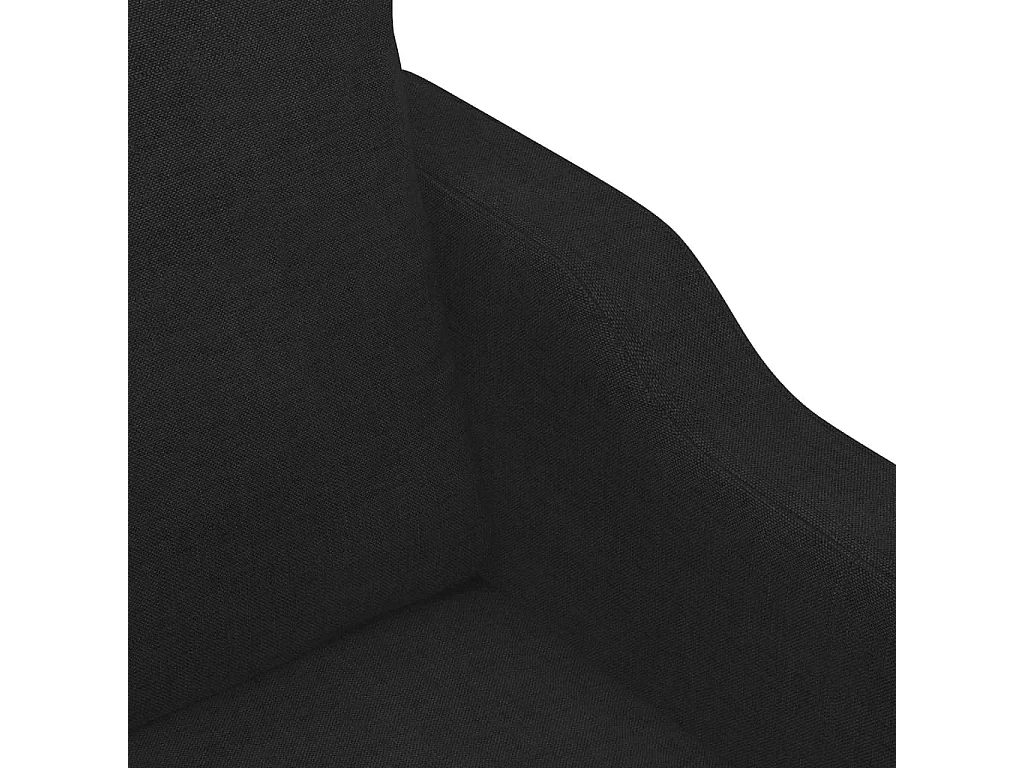 Sillón Negro 60 cm Tela