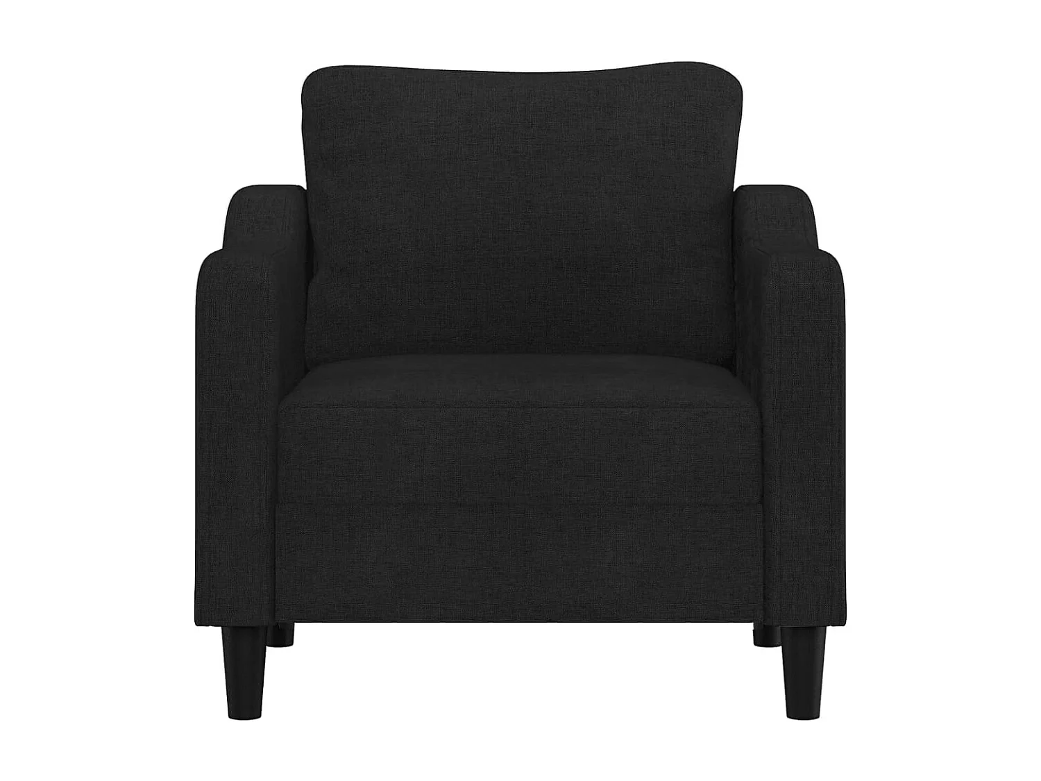 Sillón Negro 60 cm Tela