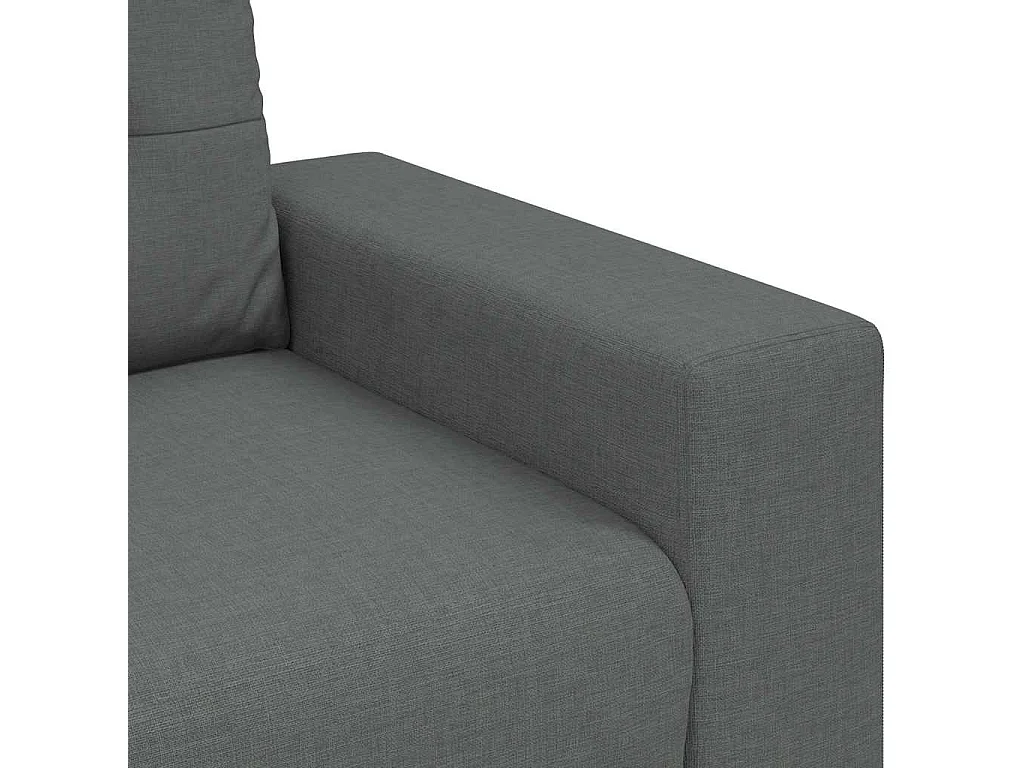 Fauteuil Gris foncé 60 cm Tissu