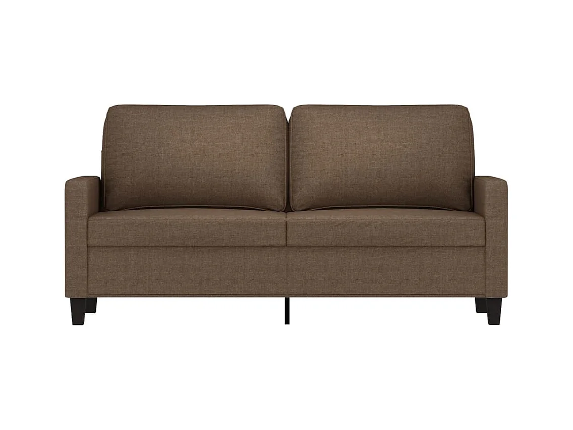 2-zitsbank Bruin 140 cm Stof