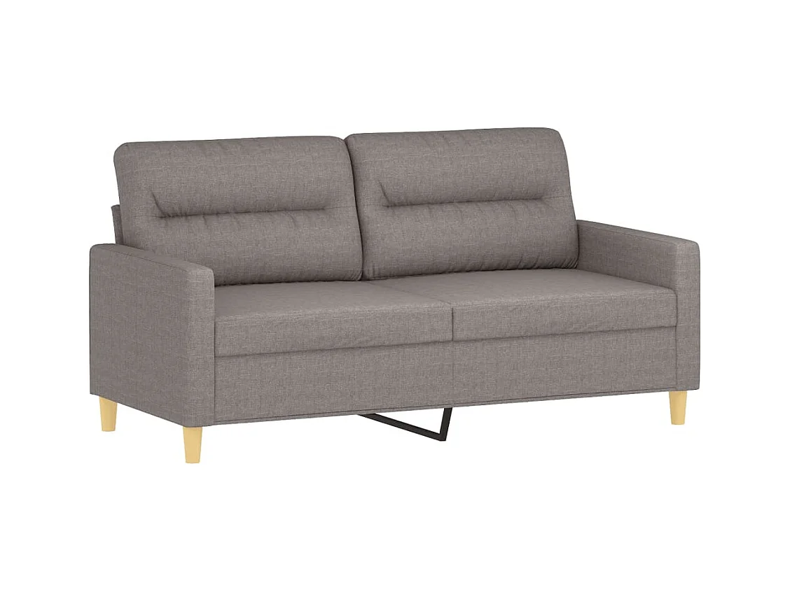 Conjunto de sofá de 3 piezas con cojines Tela color topo