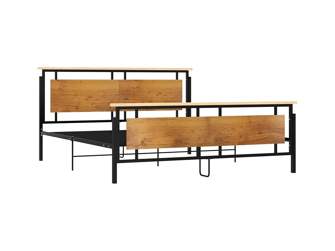 Struttura letto in metallo senza materasso 180x200 cm