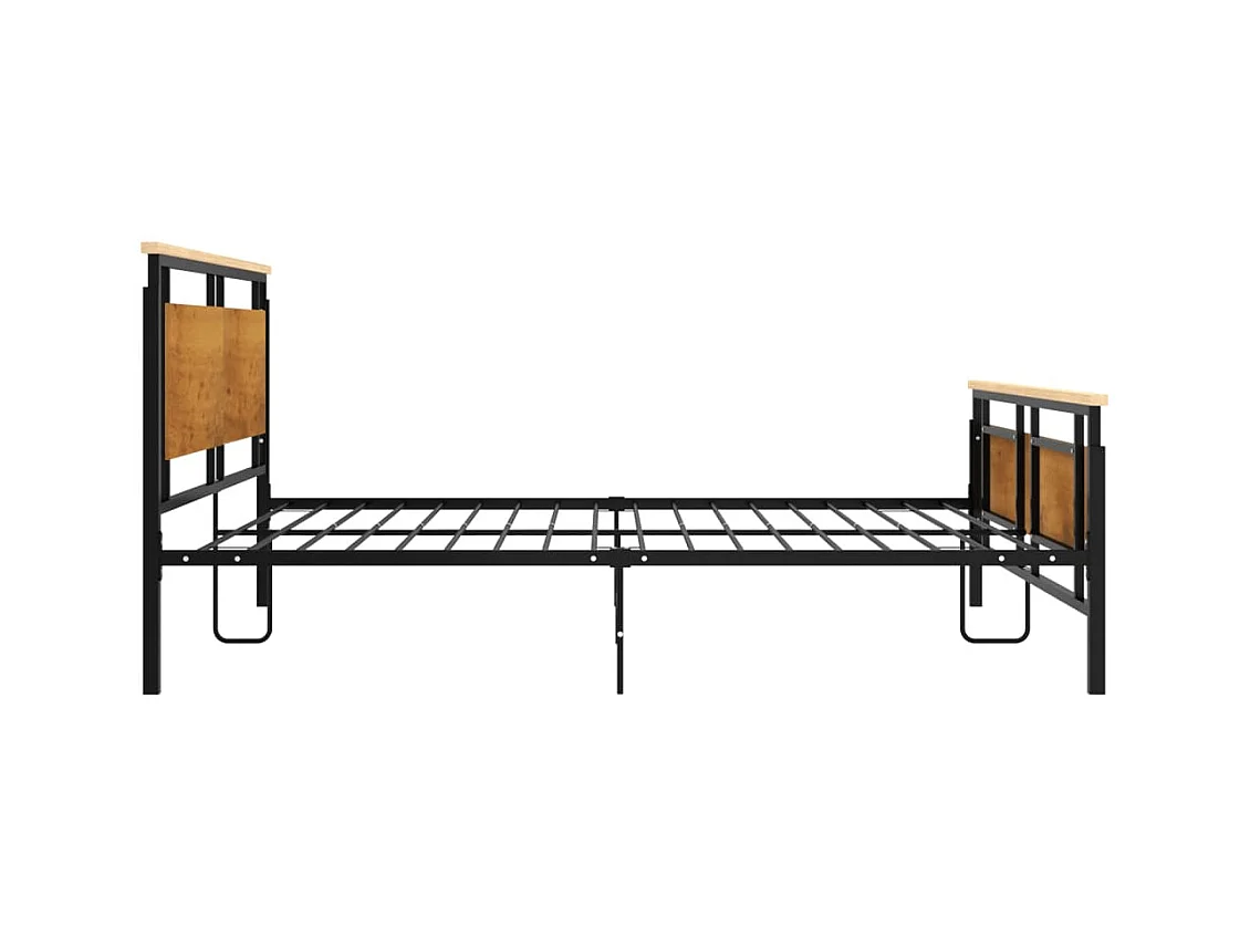 Struttura letto in metallo senza materasso 180x200 cm