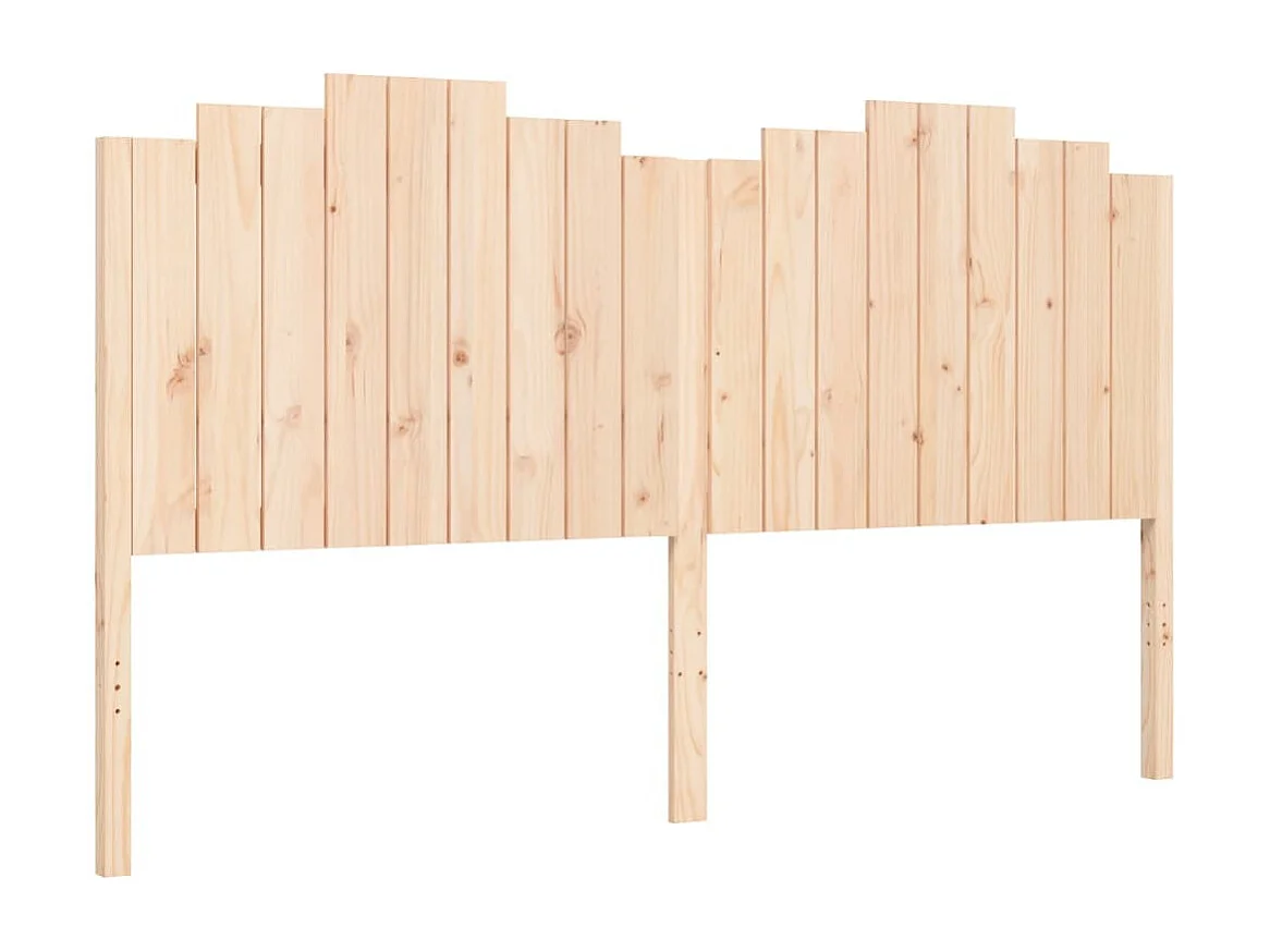 Cadre de lit sans matelas bois de pin massif