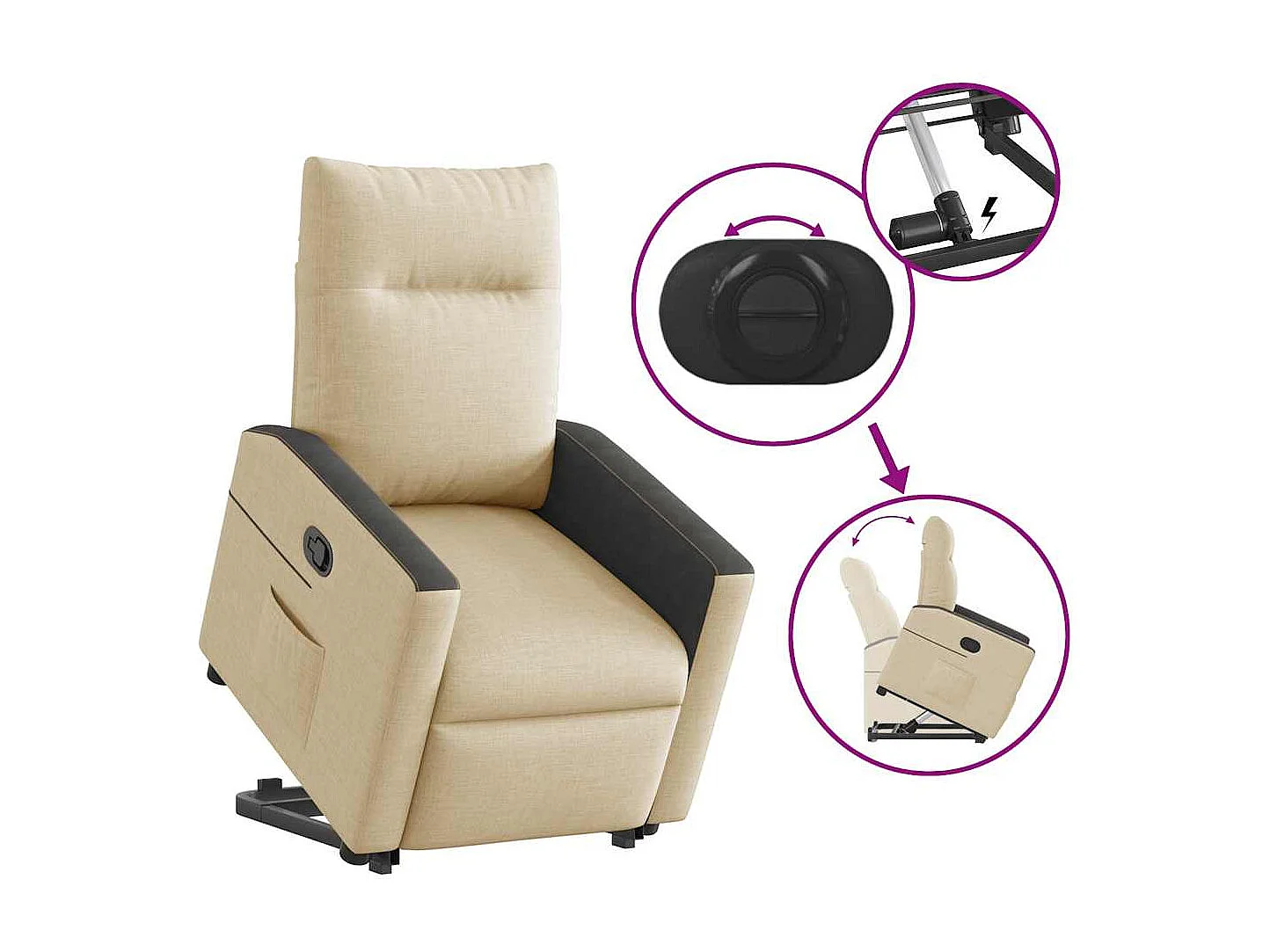 Bettgestell mit 2 Schubladen Kiefer Massivholz 90x200 cm