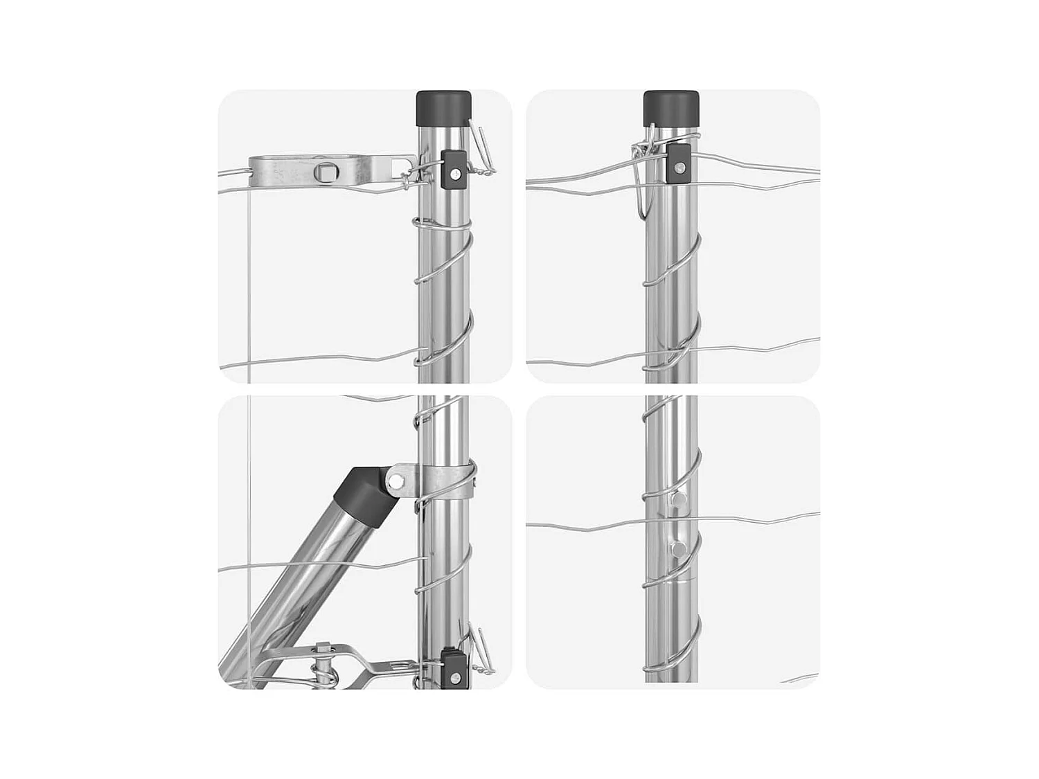 Bedframe zonder matras blauwe stof 180x200 cm