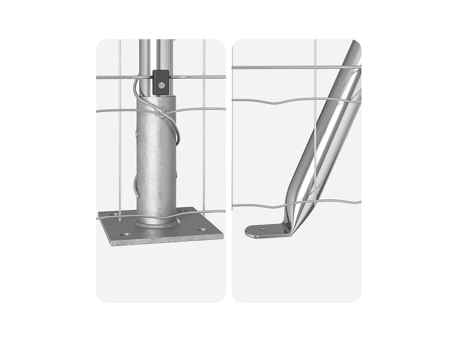 Bedframe met LED zonder matras grijs kunstleer 90x200 cm