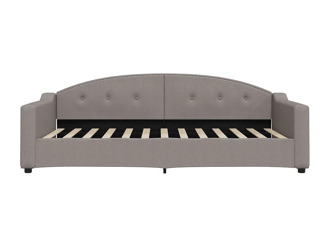 Diván color topo 100x200 cm tela