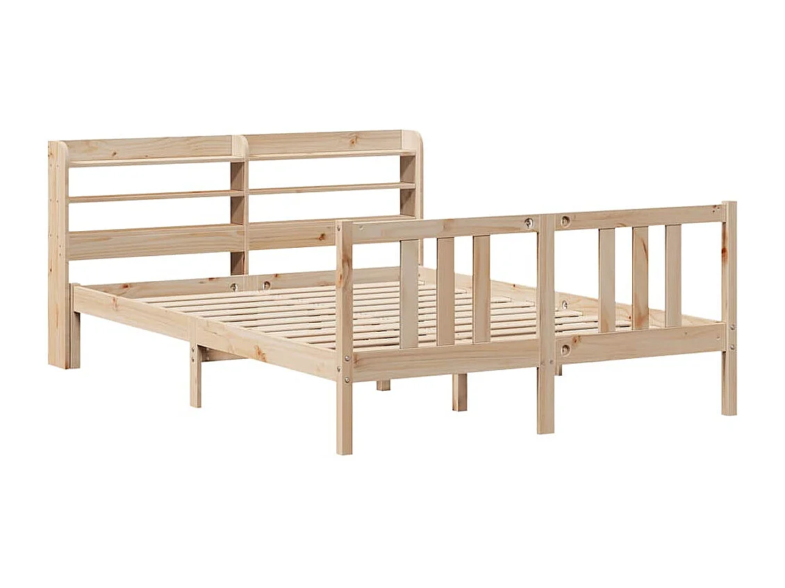 Bedframe met hoofdbord zonder matras 120x200 cm