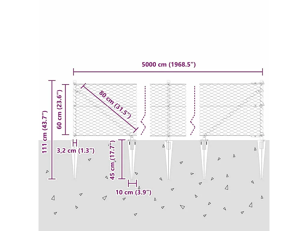 Lattenbodem met matras Donkerbruin 90x200 cm