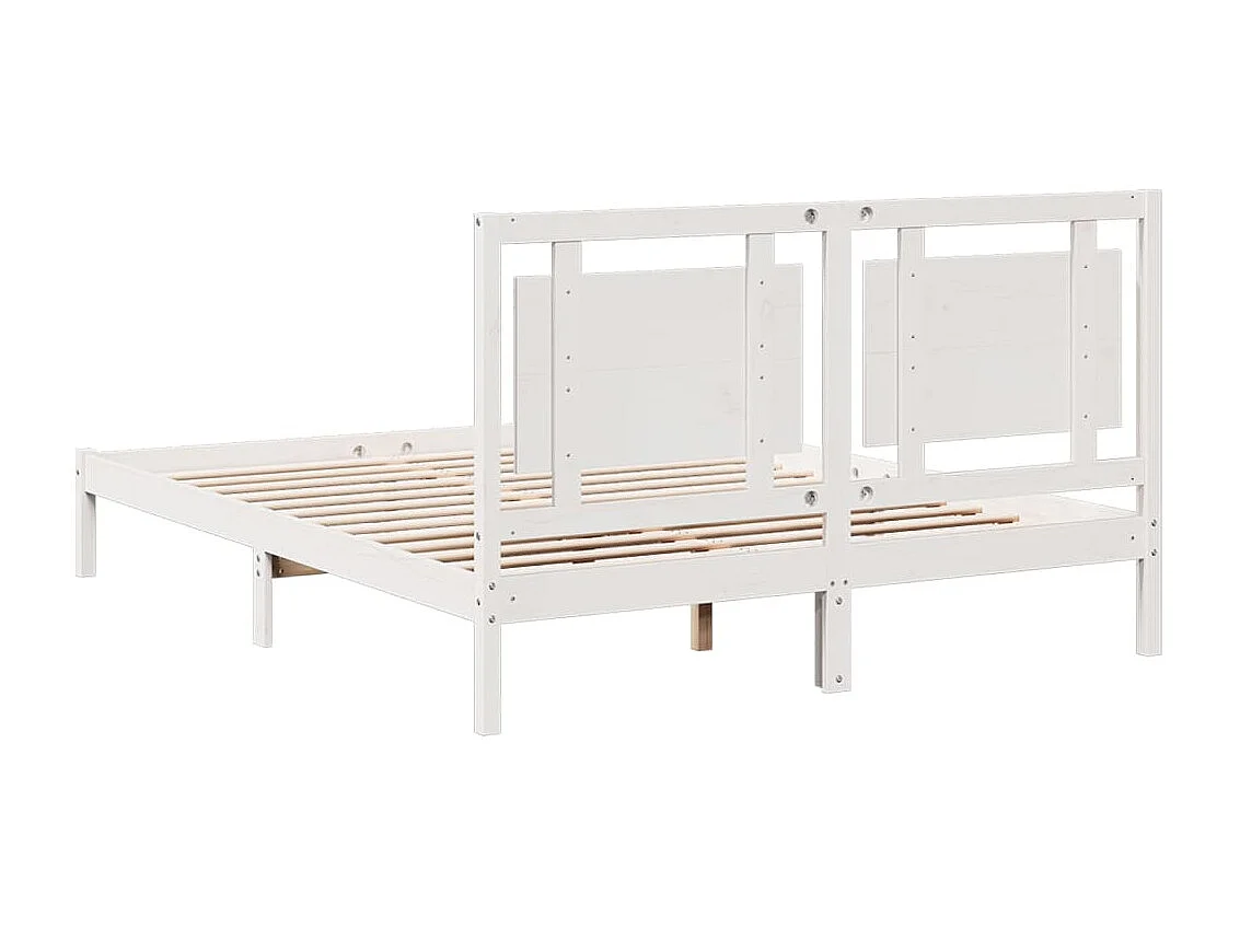 Extra lang bedframe zonder matras 160x210 cm massief hout