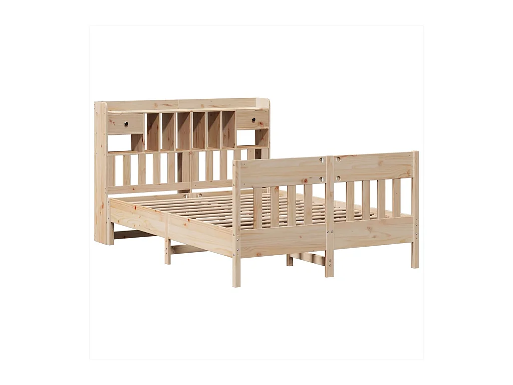 Bedframe zonder matras 140x200 cm massief grenenhout