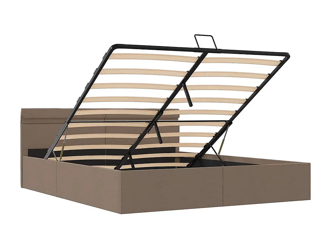 Hydraulisch opbergbedframe zonder matras 160x200 cm