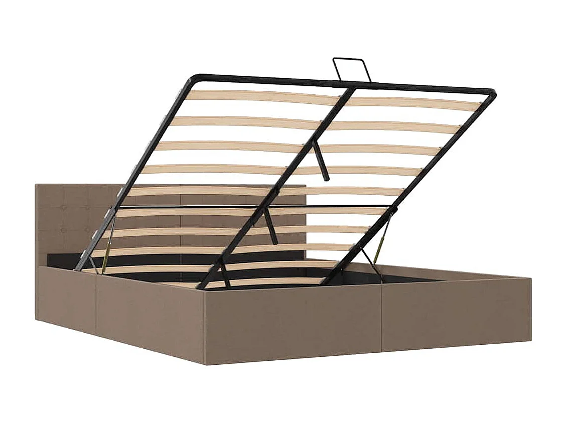 Hydraulisch opbergbedframe zonder matras 160x200 cm