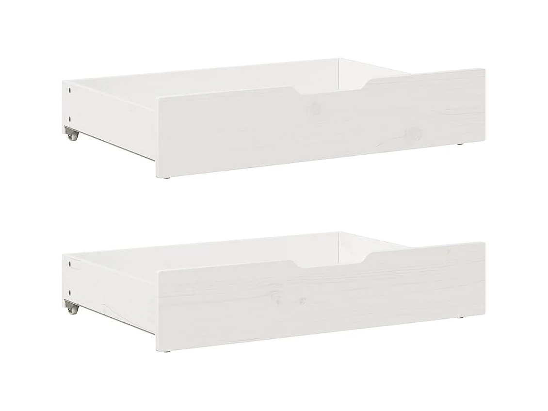 Bedframe zonder matras wit 140x200 cm massief grenenhout