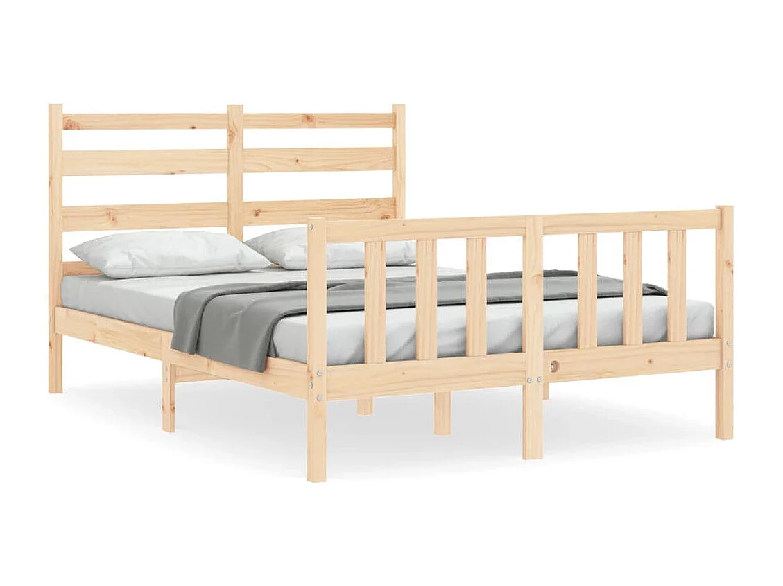 Bedframe zonder matras 140x200 cm massief grenenhout