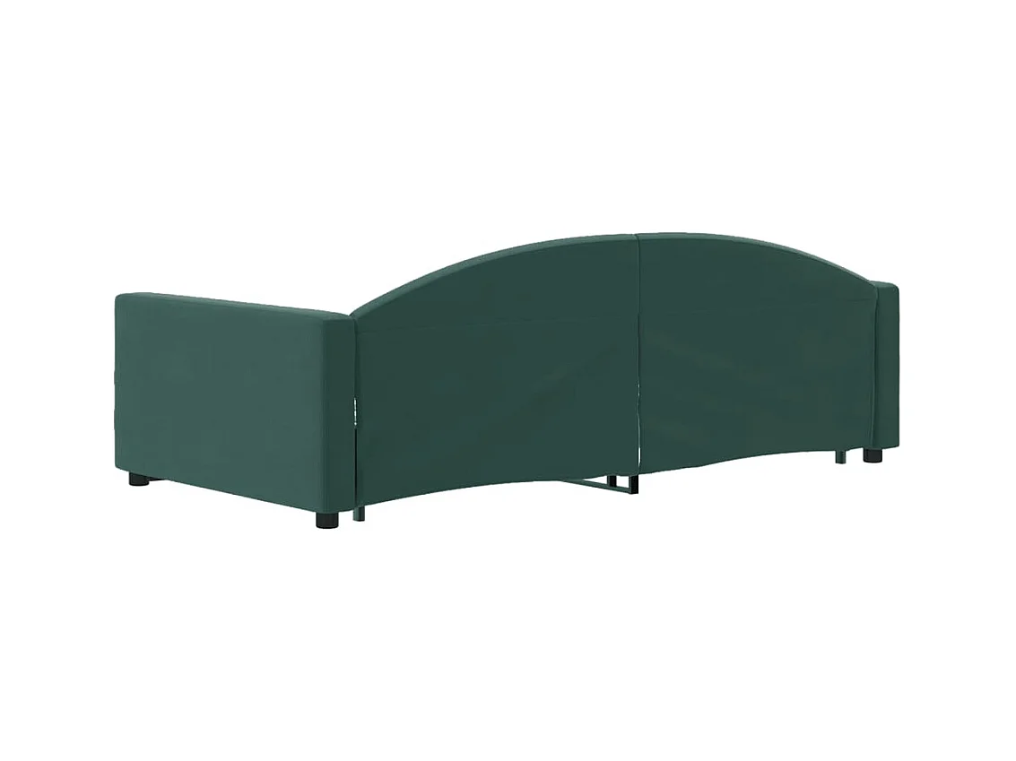 Tagesbett mit Ausziehbett und Schubladen ohne Matratze 100x200 cm