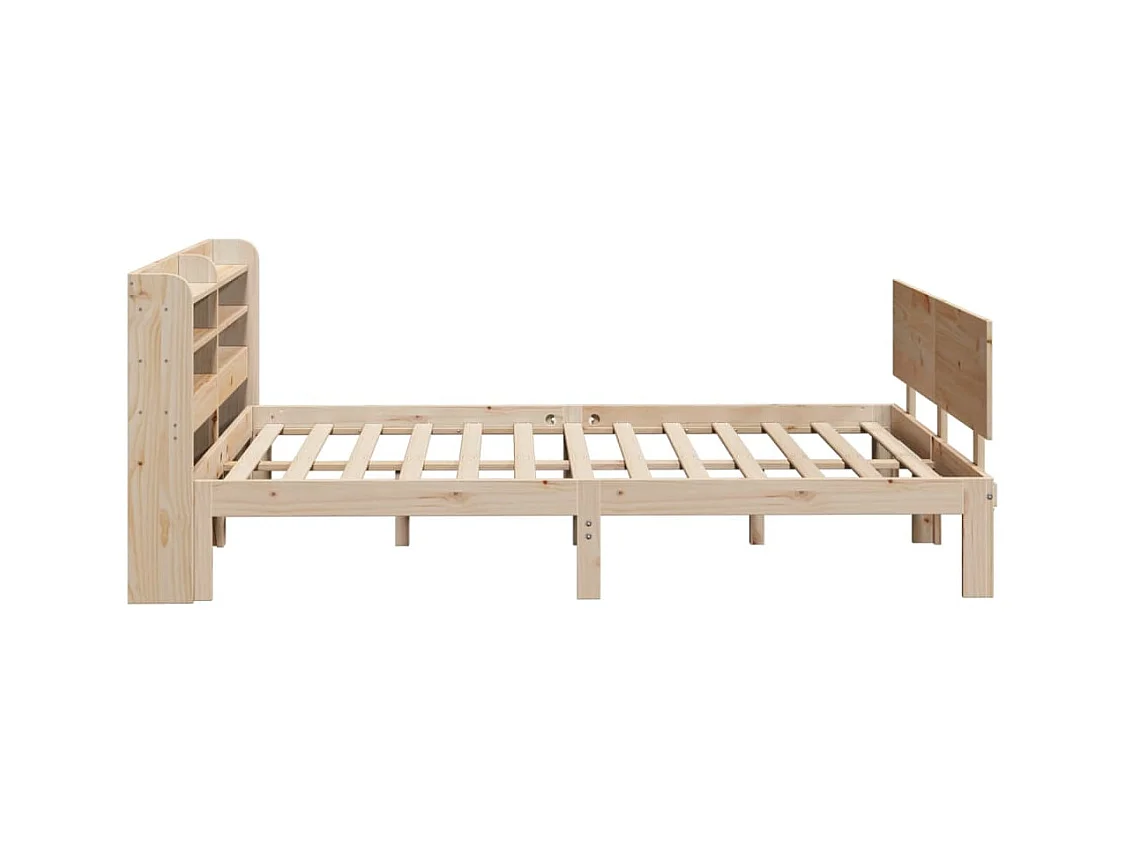 Bedframe met hoofdbord zonder matras 140x200 cm