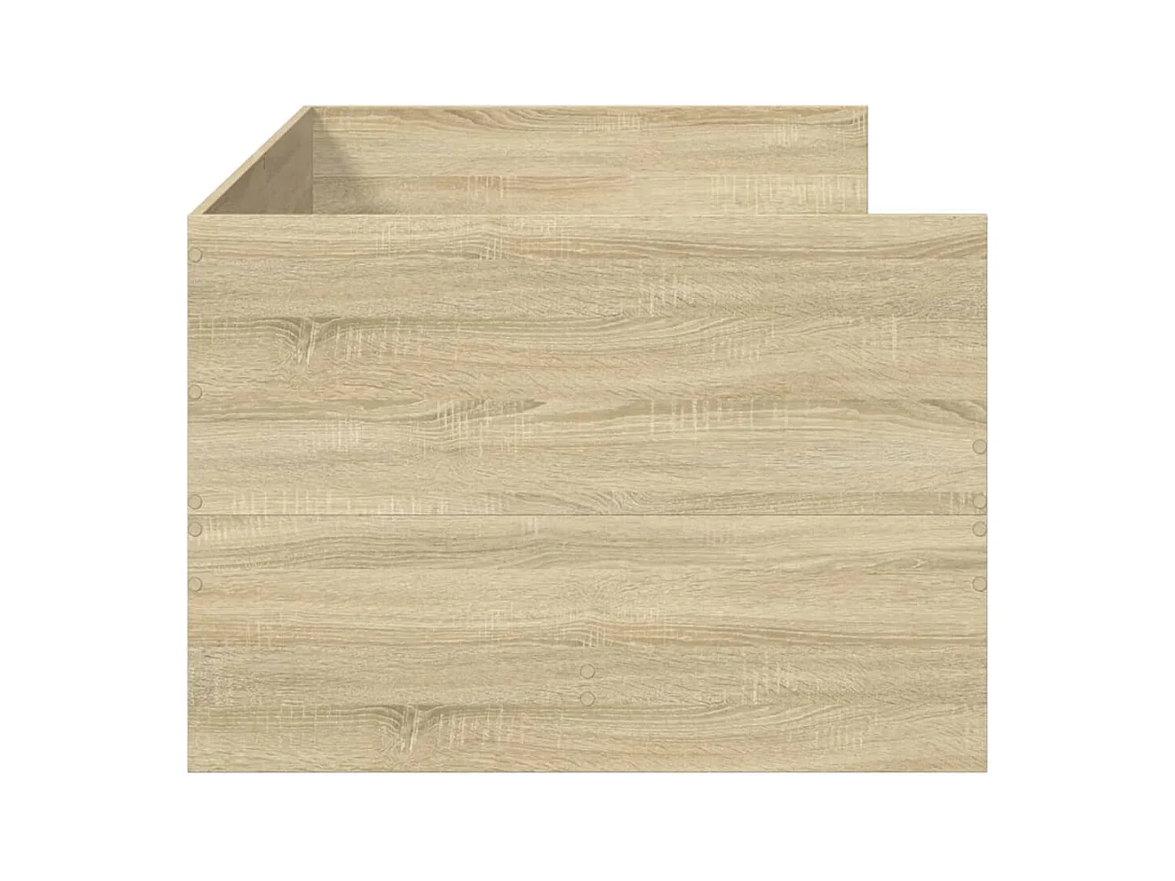 Dagbed met lades zonder matras sonoma eiken 90x200 cm