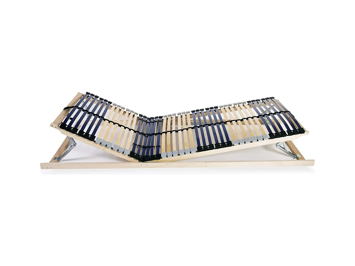 Lattenbodems zonder matras 2 stuks met 42 latten 90x200 cm